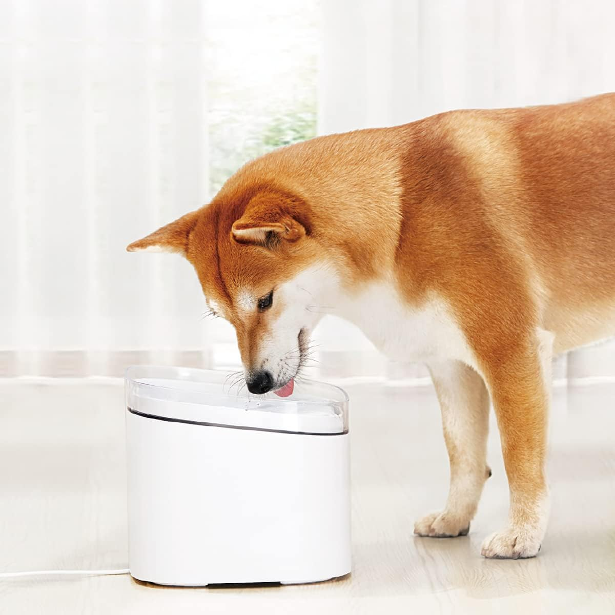 Xiaomi Smart Pet Fountain,2L Cat Dog Drinking Water Dispenser, Circulating Water Spring, 4-Stage Filtering, Smart Mi Home App Connection