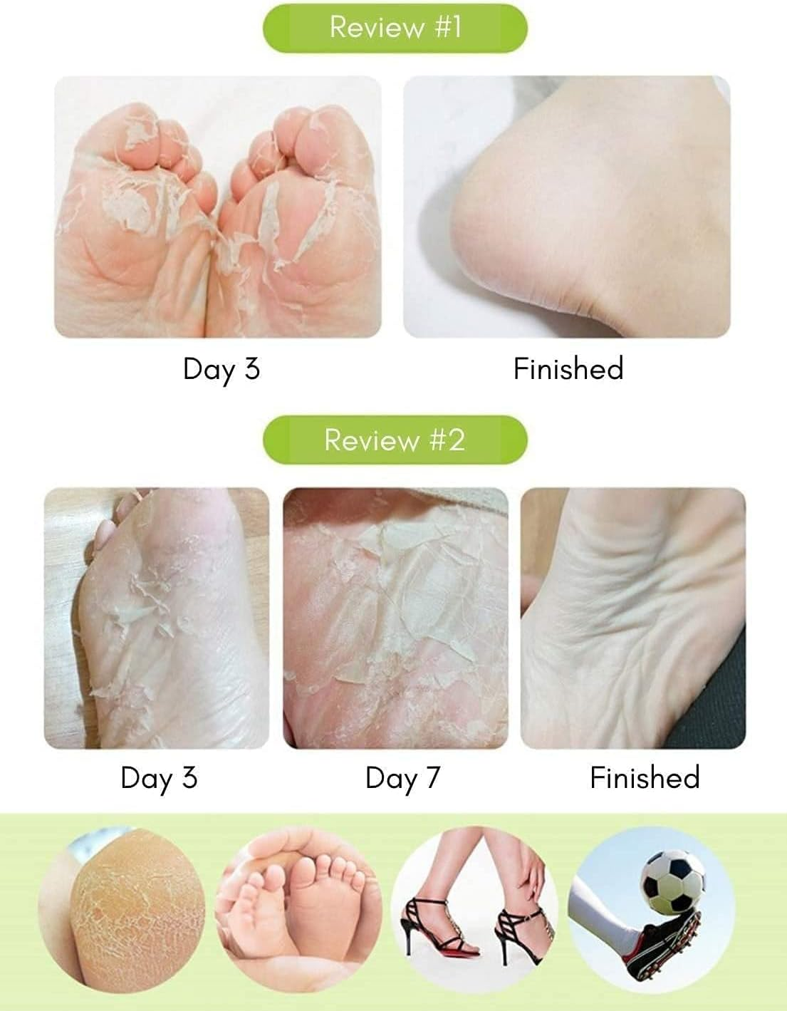 Purederm Shiny and Soft Foot Peeling Mask 17 G