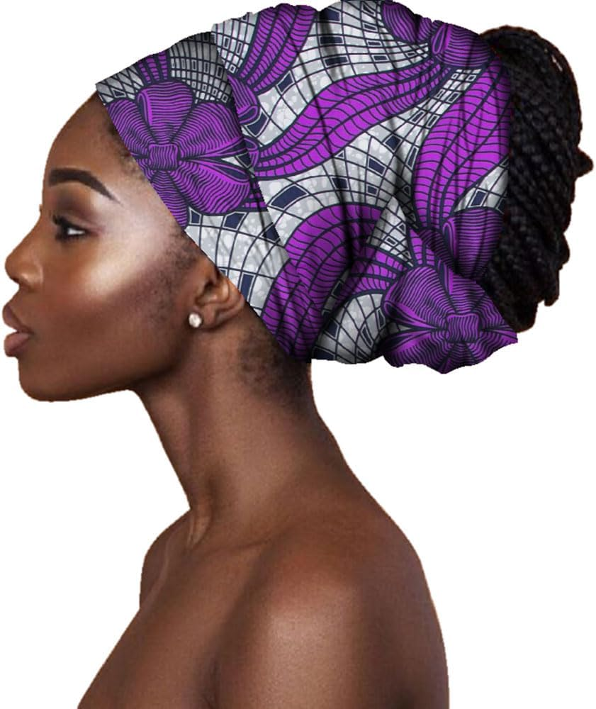 African Headwraps for Women Head Wraps Ankara Wrap Head Scarf image number 1
