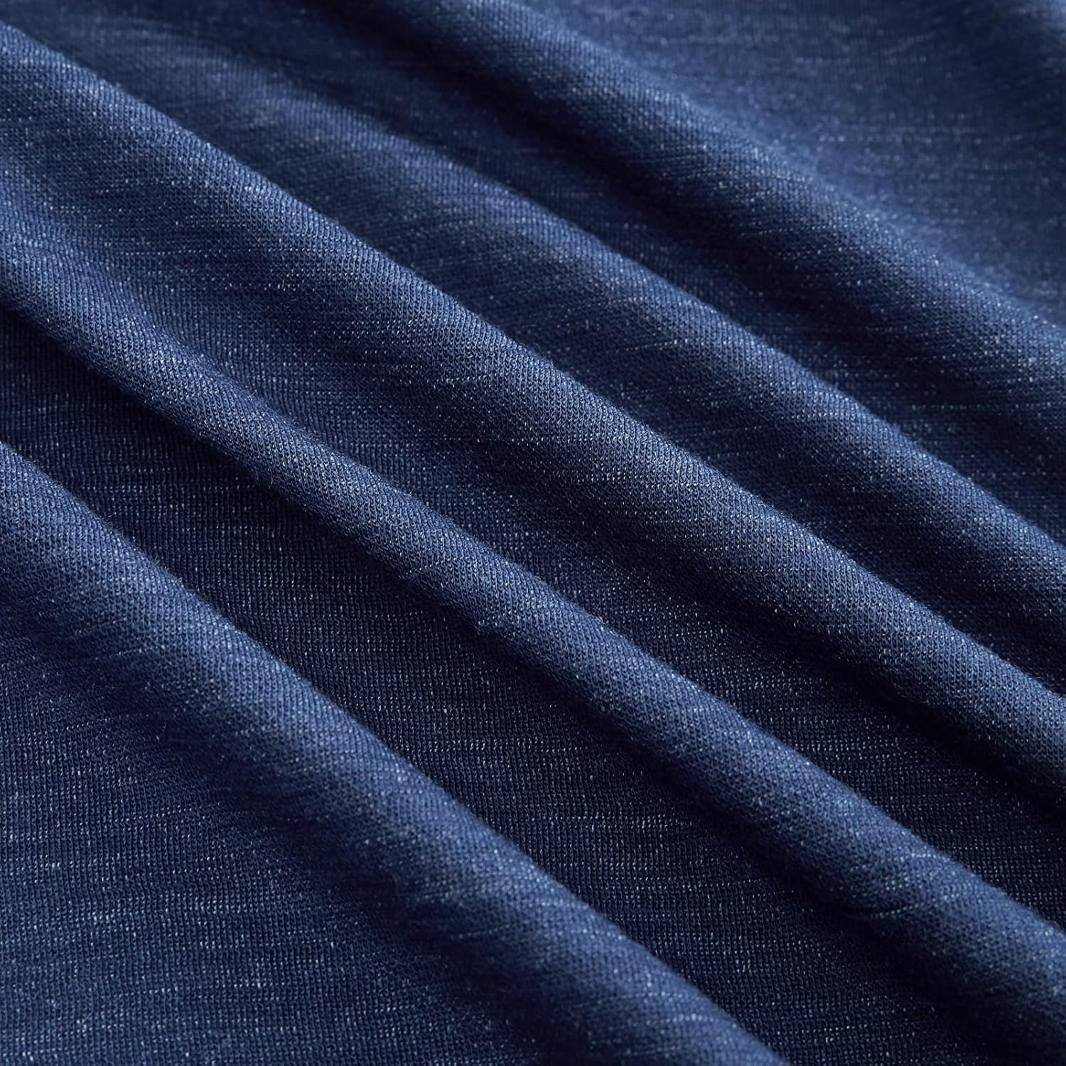 Australian Wool Blanket, Navy Marle image number 4