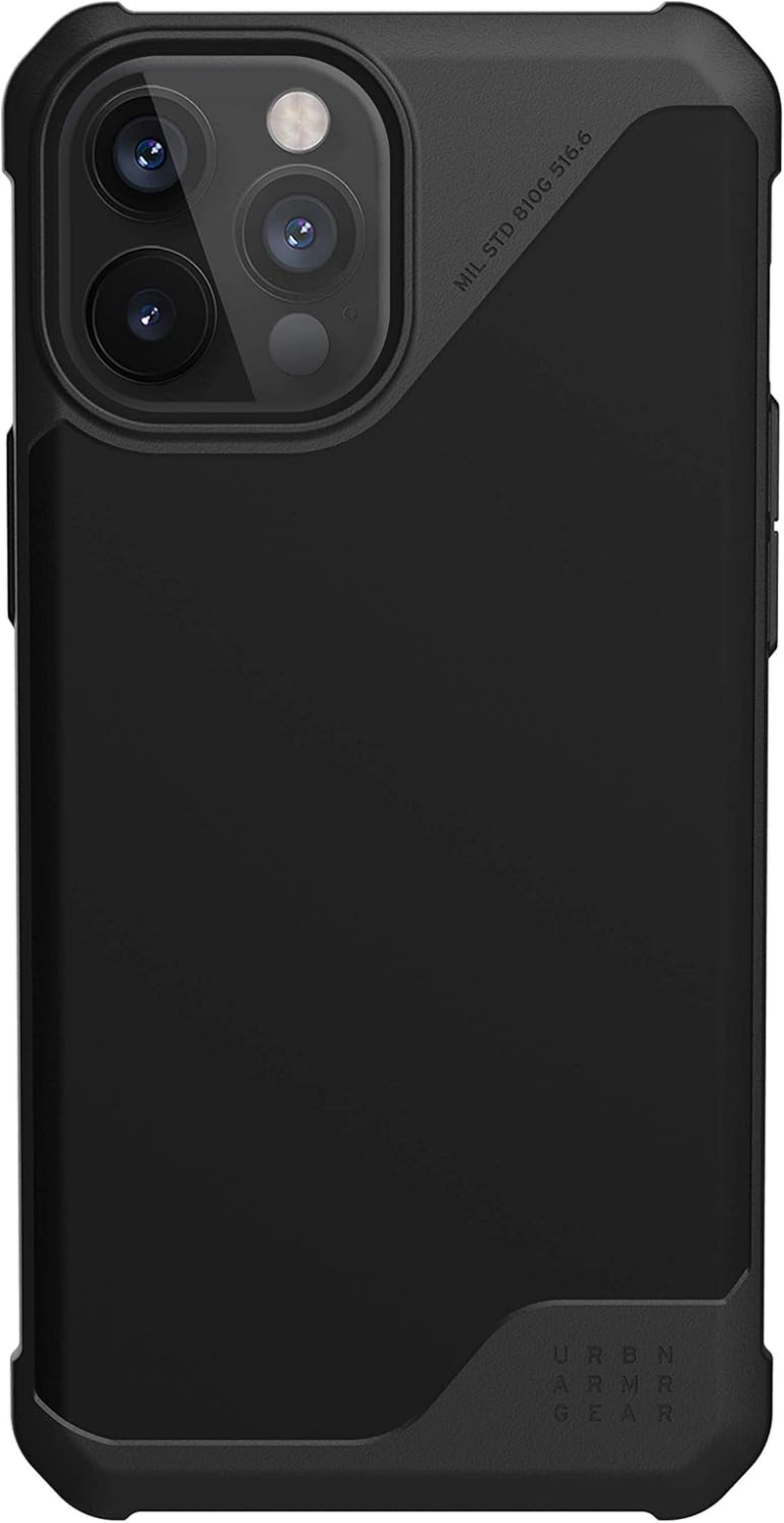 UAG Metropolis Lite Series Phone Case for Iphone 12 Pro Max, SATN ARMR Black image number 3