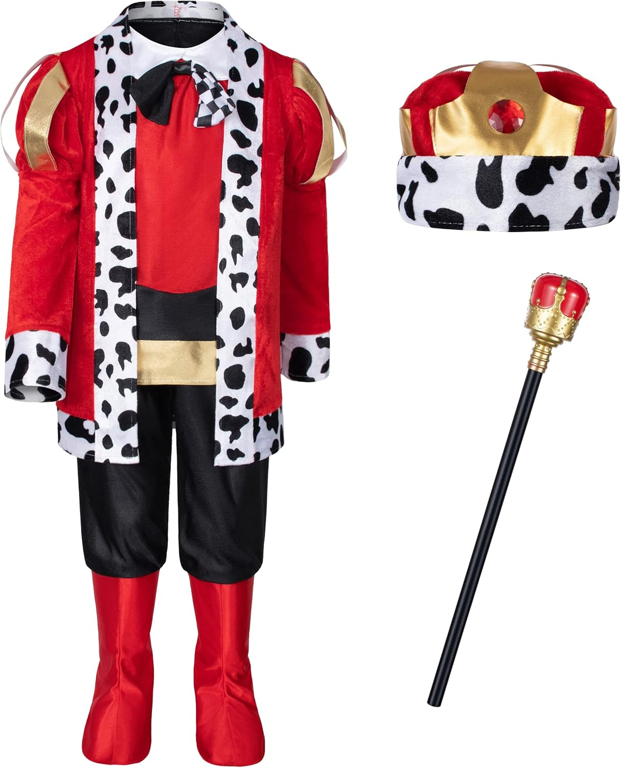 Elibelle Boys Dress-Up Royal Outfits Prince Charming Birthday Halloween Costume Cosplay for Kids image number 1