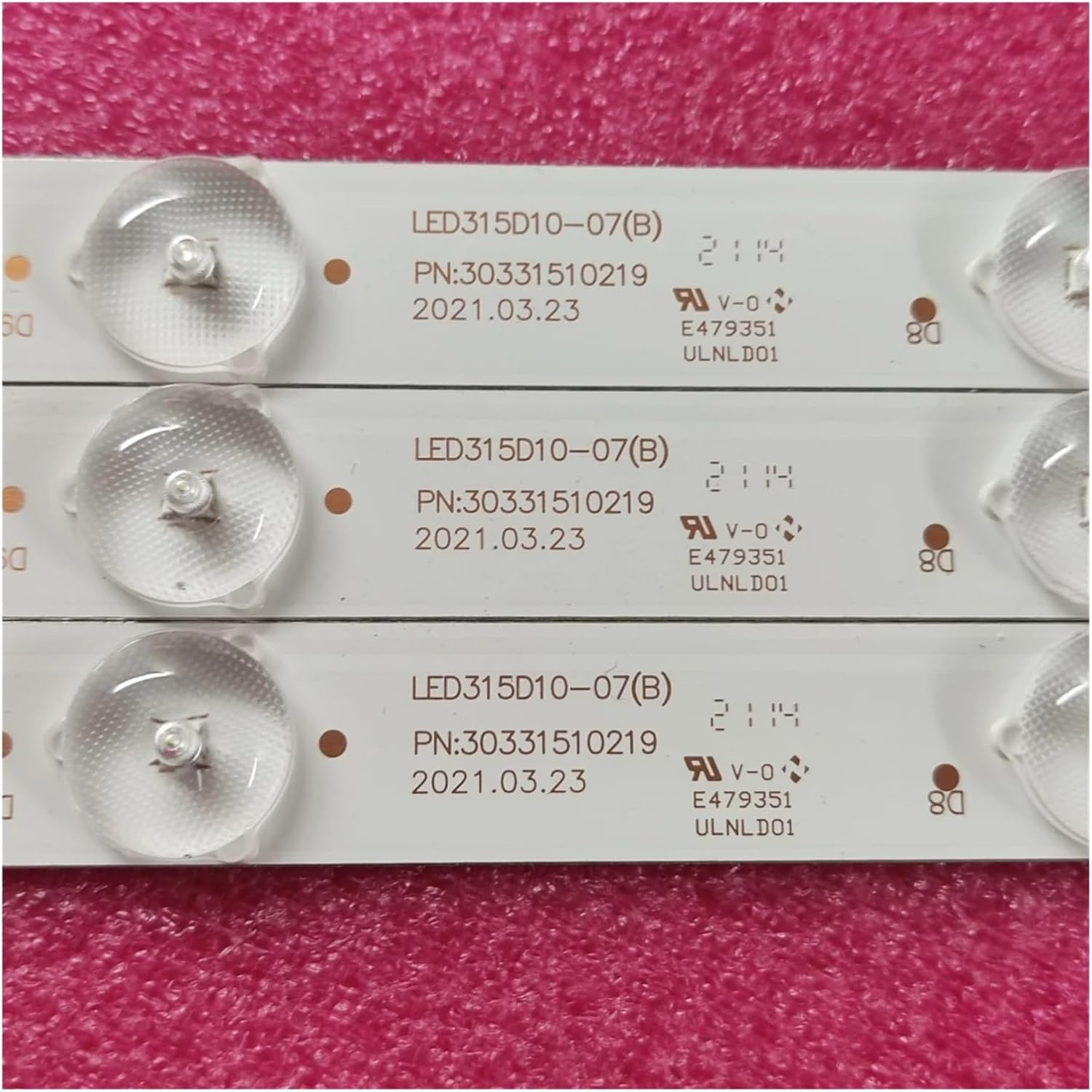 LED TV Illumination for LT-32M340 LT-32M350W LT-32M355 LT-32M550 LED Bar Backlight Strip Line Rulers LSC320AN10-H LC320DXJ (Color : 6 Pieces 2TV) image number 4