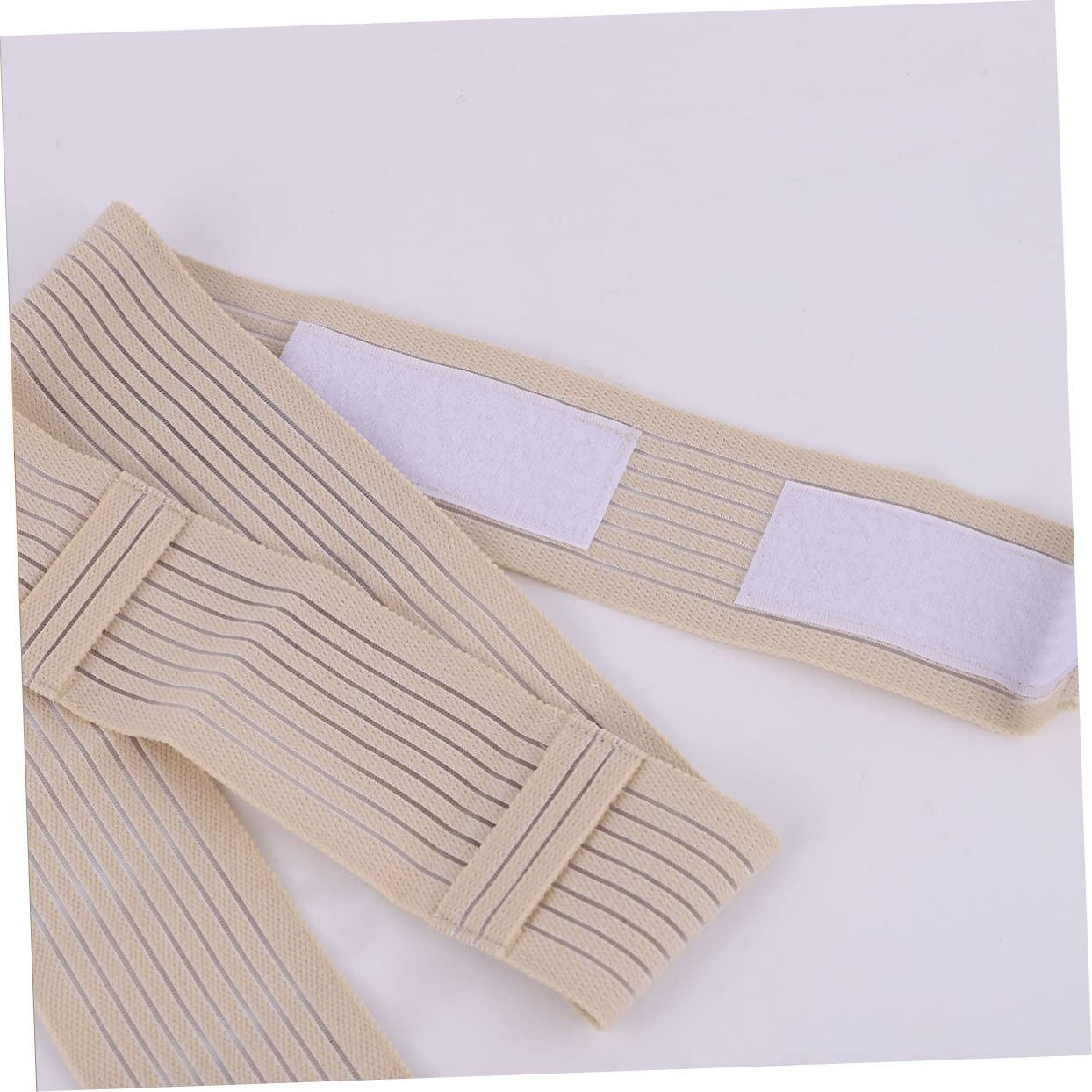 Obuyke Elastic Abdominal Tube Protection Belt Breathable for Renal Patients Comfortable Support for Everyday Activities Beige image number 4