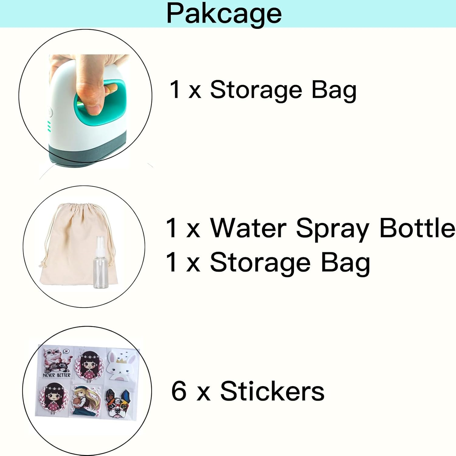 Gingersun Mini Heat Press Machine Portable, Small Iron Press Heating Transfer for T Shirts Shoes, Hats,Crafts,Htv Vinyl Projects image number 5