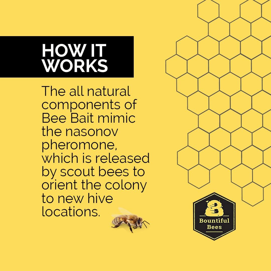 Bee Bait Swarm Lure/Attract More Honey Bees to Your Bait Hive image number 2