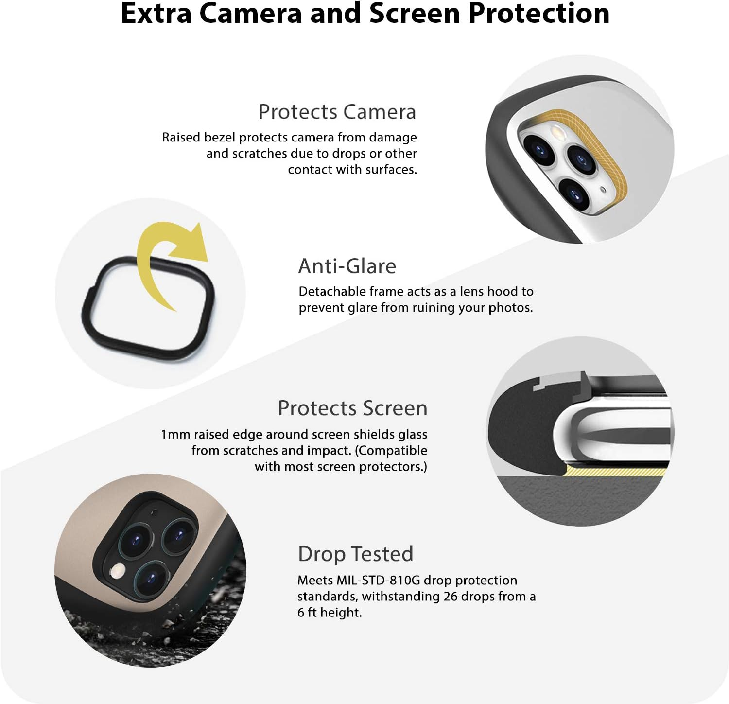 Iface First Class Series Iphone 12 Pro Max (6.7") Cell Phone Case &ndash; Cute Dual Layer [TPU and Polycarbonate] Hybrid Shockproof Protective Cover [Drop Tested] - Mint - Pink image number 4