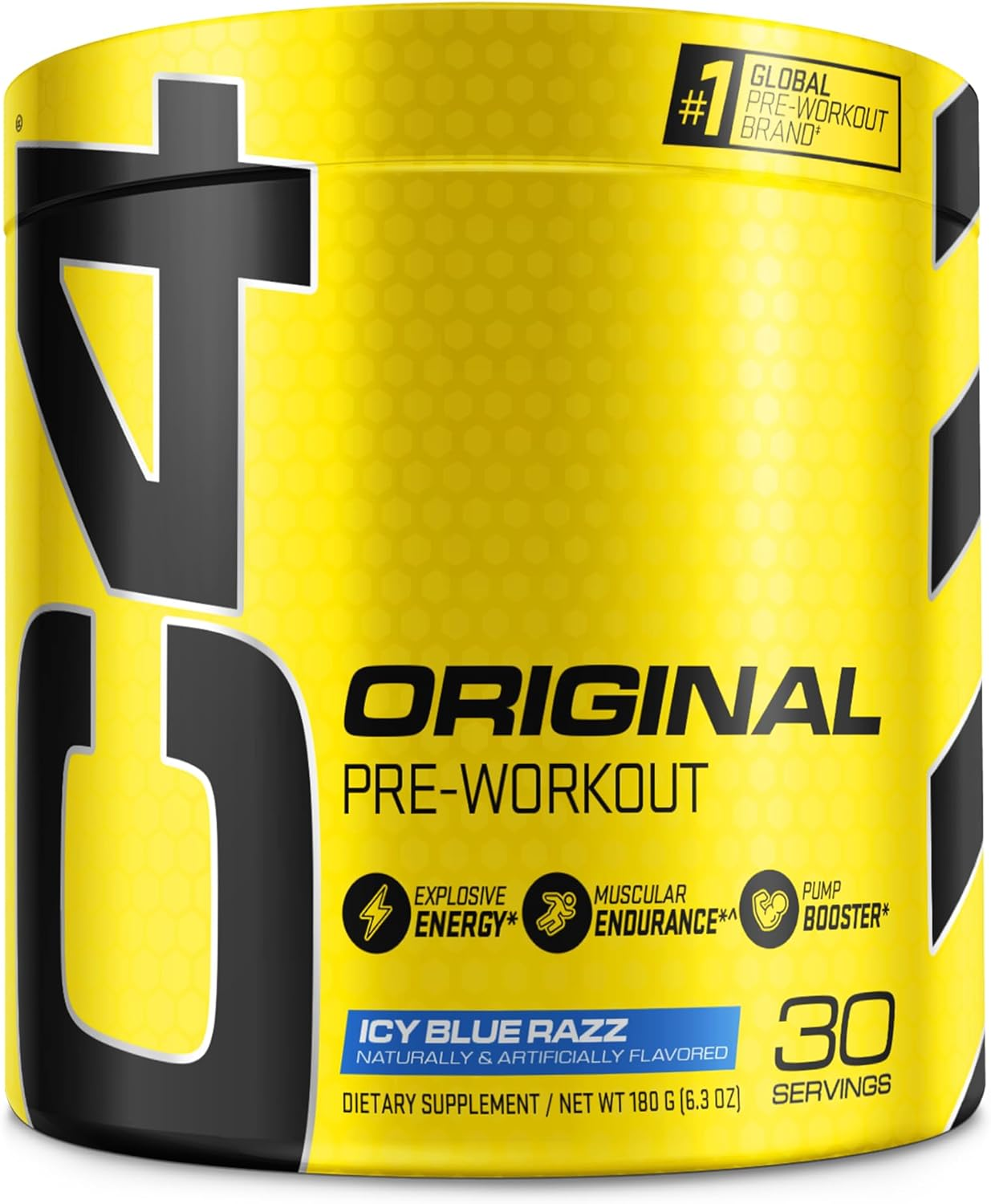 Cellucor, C4 Original Explosive Pre-Workout Supplement, Pink Lemonade, 60 Servings image number 5