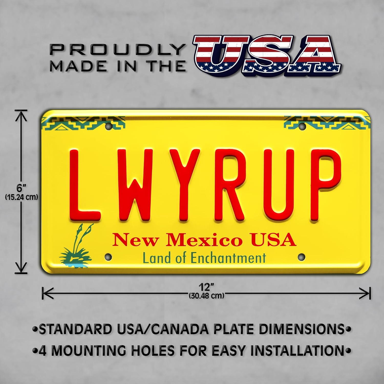 Breaking Bad | LWYRUP + the CAPN | Metal Stamped License Plates image number 3
