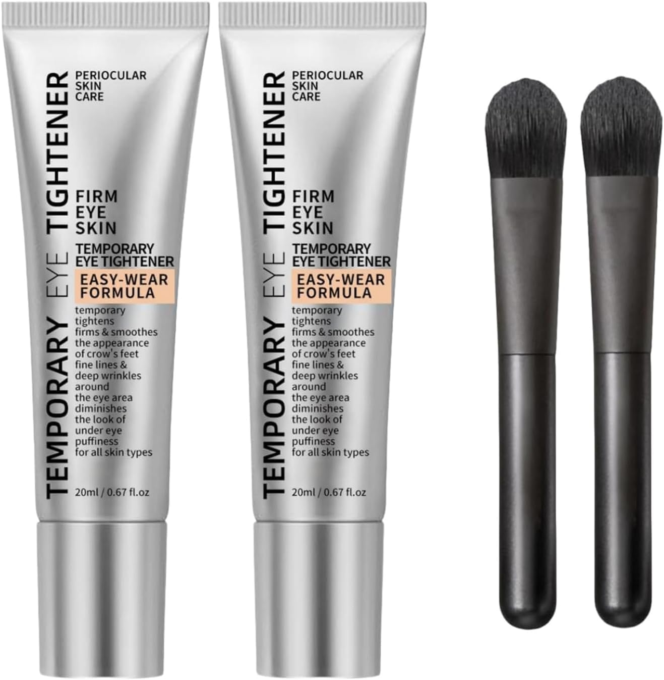 Perfection Eye Tightener - Instant Firming Primer with Hyaluronic Acid & Vitamin E, Easy-Wear Formula for Ultimate Lift & Smooth Finish, Hydrates & Refreshes Tired Eyes (2Pcs) image number 4