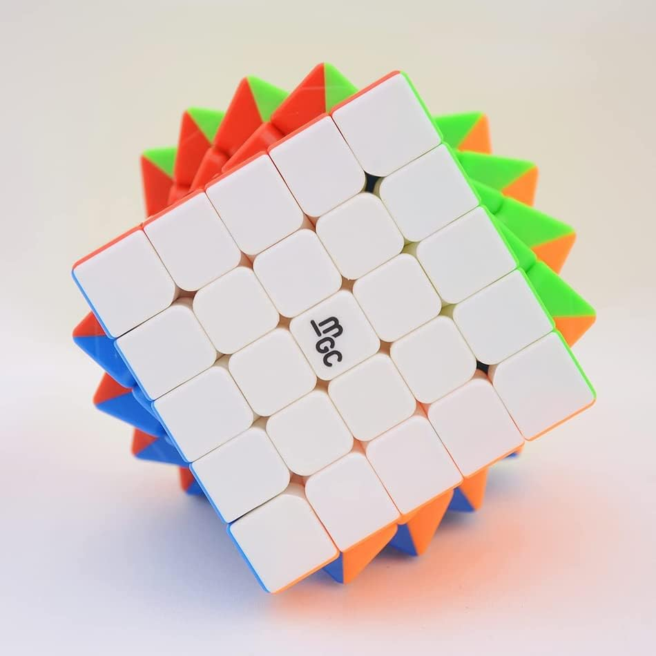 Willking YJ MGC 5X5 Magnetic Stickerless Speed Cube Yongjun MGC 5M 5X5 Flagship Professional 62Mm Stickerless Puzzle Cube