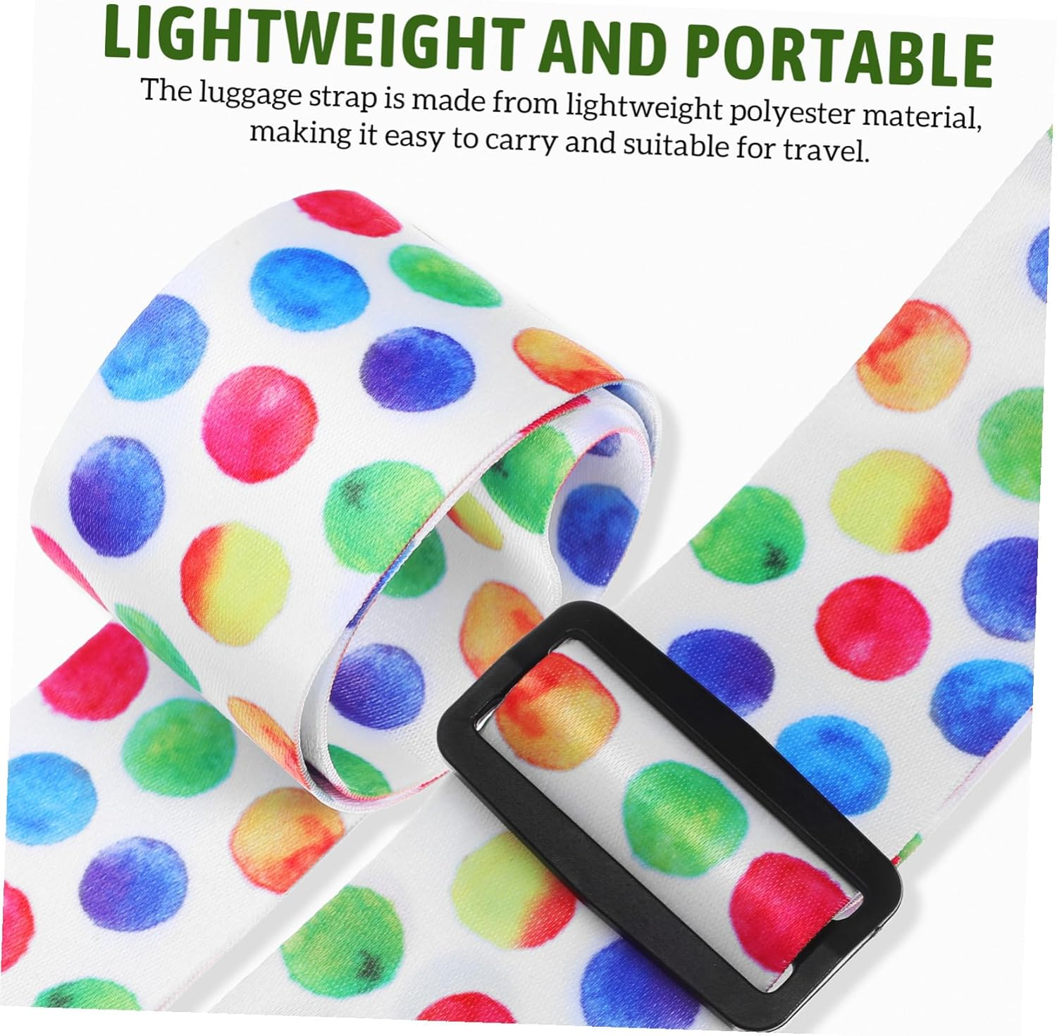 STOBAZA Luggage Straps Lockable Belt Travel Suitcase Straps for Suitcases Luggage Belt Travel image number 4