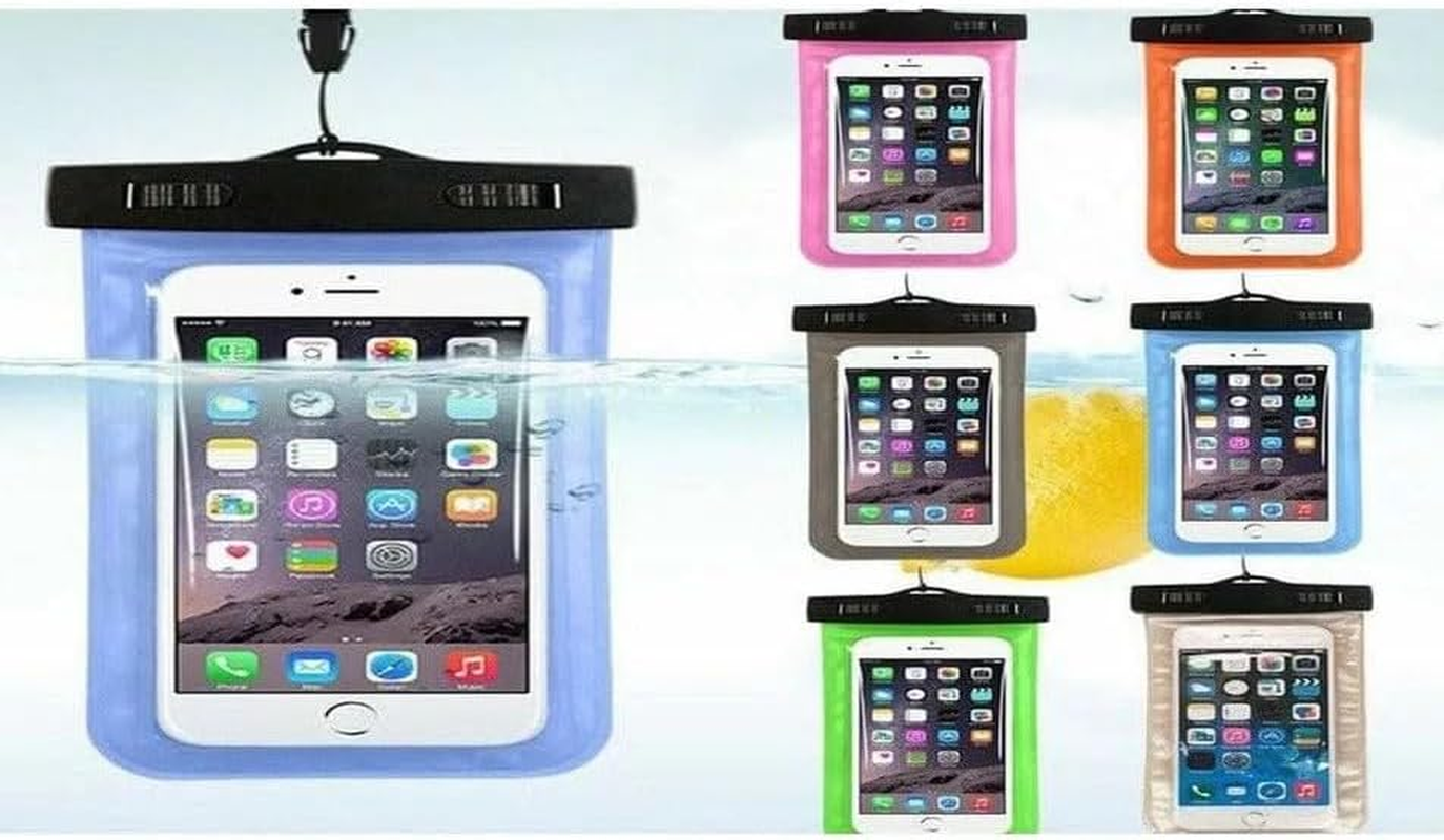 TAVICE Waterproof Phone Pouch Universal Dry Bag Case Compatible with Iphones, Android Phones Underwater & Sandproof Beach Cover
