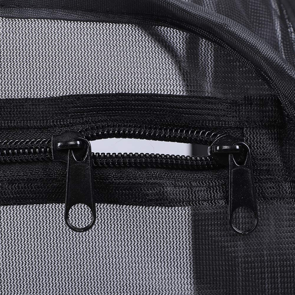 Insect Mesh Cage, Strong Visibility Durable Ventilated Insect Cage Foldable Reusable Smooth Zipper Large Space for Families for School Laboratory for Students image number 6