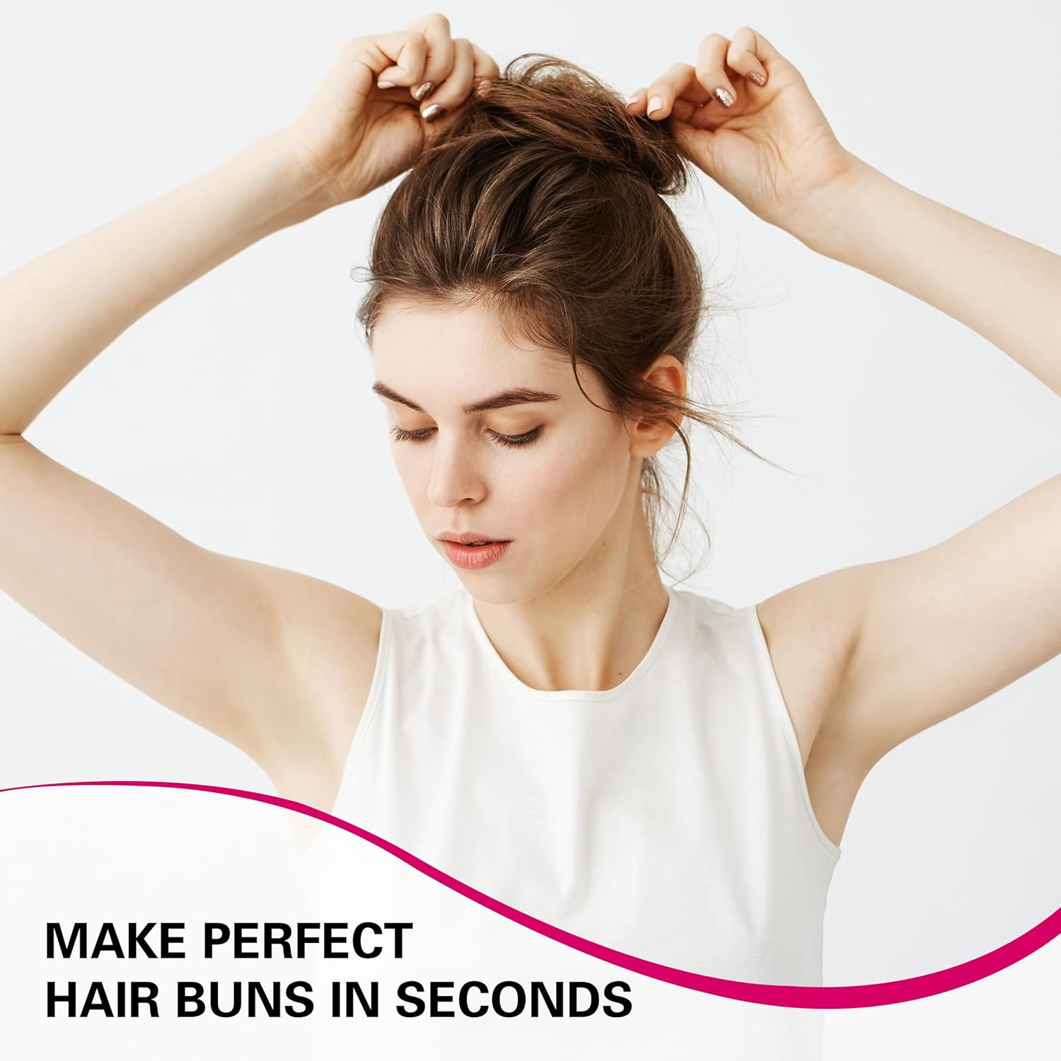 30 Pcs Spiral Hair Pins, Spin Pins for Hair, Alloy Spiral Bobby Pins, Bun Twist Spiral Hair Pins with Non-Scratch Rounded Tips for Women (Multicolor, 2.36 Inches) image number 1