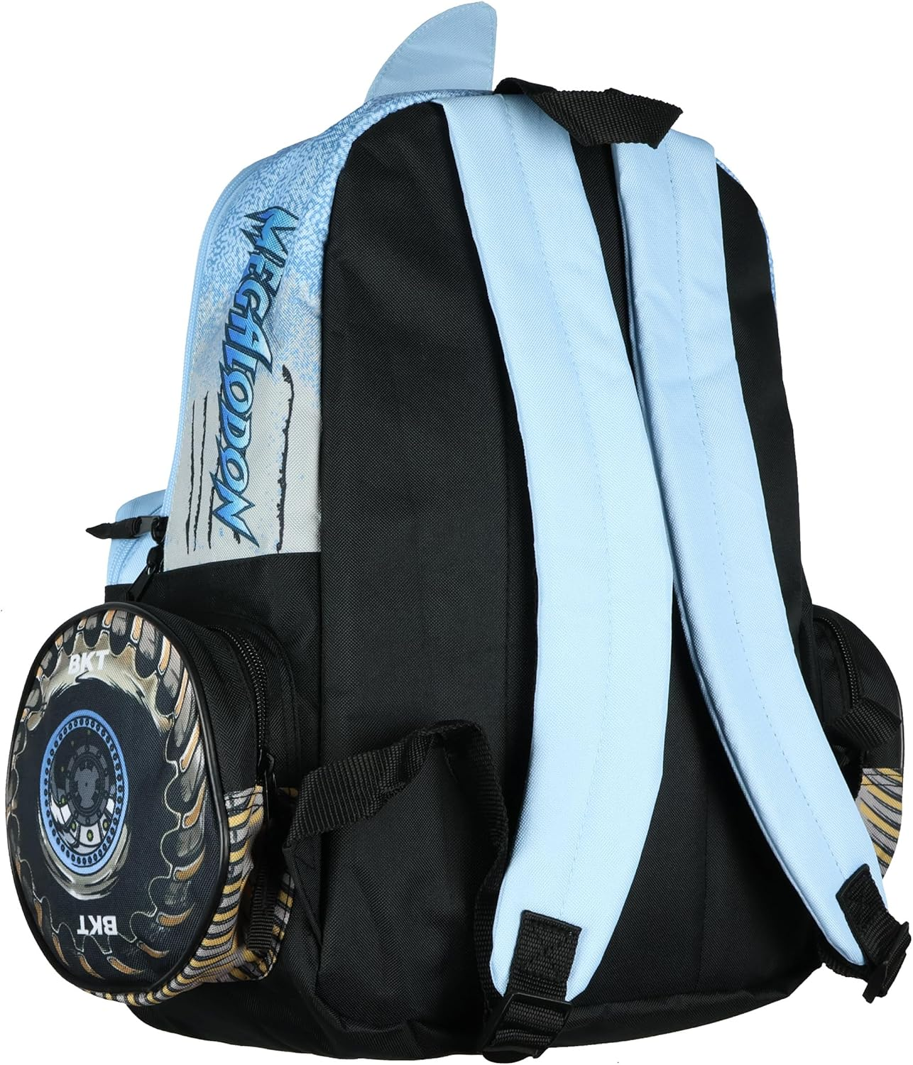 INTIMO Monster Jam Megalodon Backpack - Shark 3D Monster Truck Kids School Book Bag or Travel Daypack image number 3