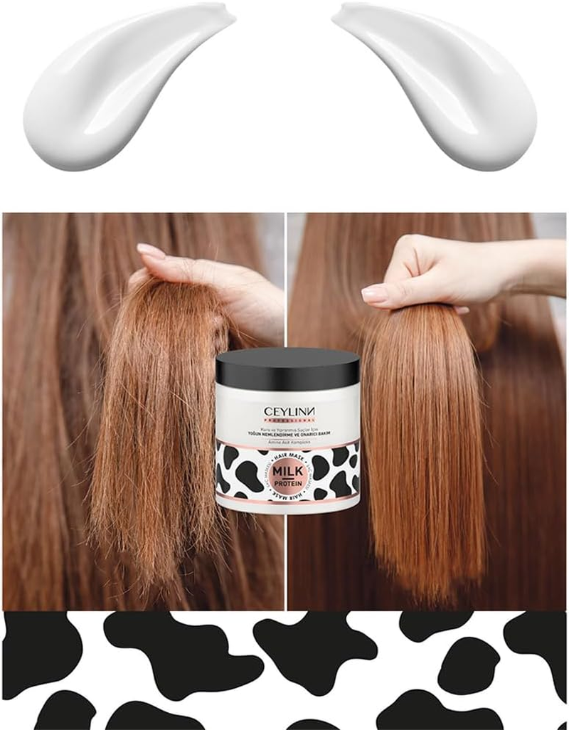 Ceylinn Milk Protein Hair Mask 500Ml image number 4