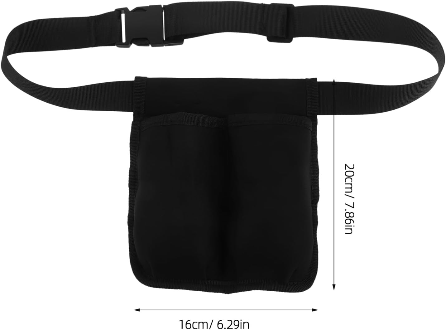 Healeved Adjustable Belt Waist Organizer with Multiple Pockets for Essential Oil Bottles Massage Oil Holder for Therapists Travel Use image number 6