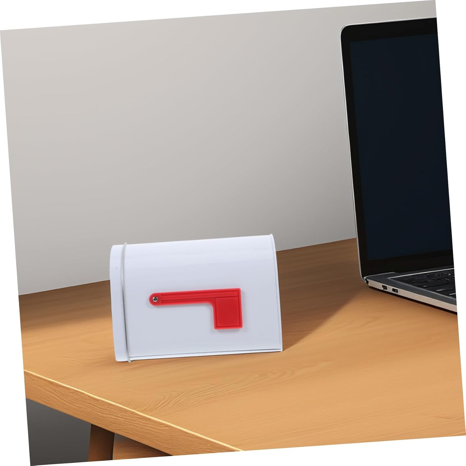 Cabilock Mailbox Toy Boys and Girls Mailbox Craft Case Metal Post Mount for Sensory Play White image number 6