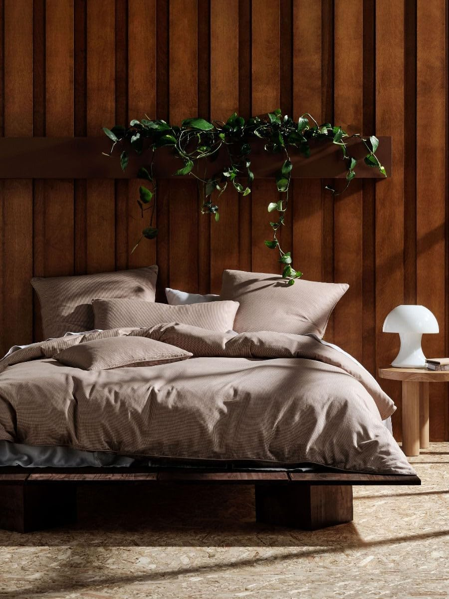 Linen House Stornoway Cushion, Walnut, 48 X 48 Cm Size image number 2