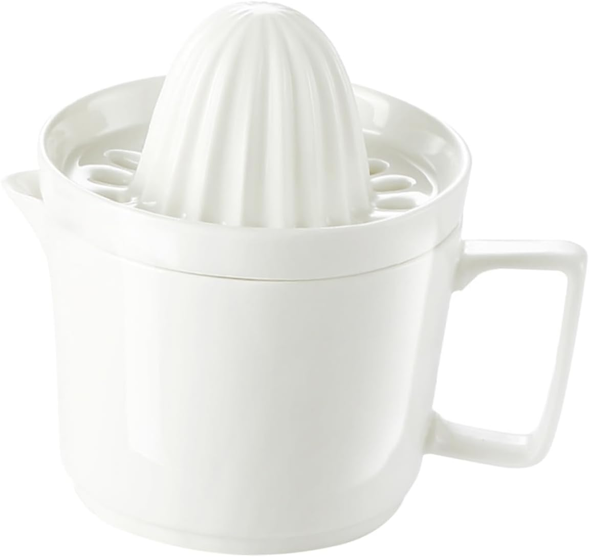 NOLITOY Manual Citrus Juicer Portable Ceramic Squeezer for Quick Juice Extraction Easy to Clean Fruit Squeezer Tool for Lemons Oranges and More image number 6