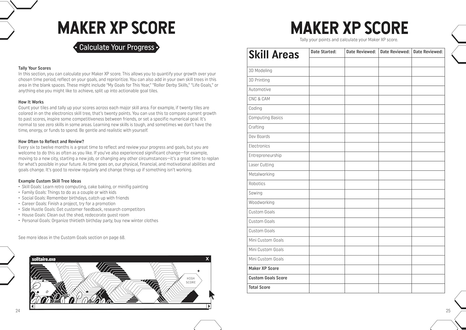 Skill Seeker: Maker Edition: a Practical Way to Track Your Growth and Level up Your Maker Skills image number 3