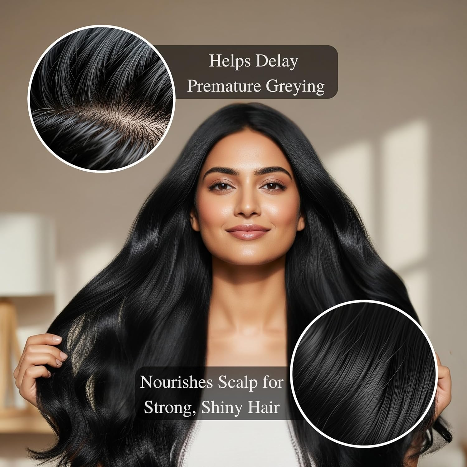 Bhringraj Powder | 3.53 Oz (100 G) | Eclipta Alba | Natural & Pure Powder for Hair Care by KVAAS image number 1