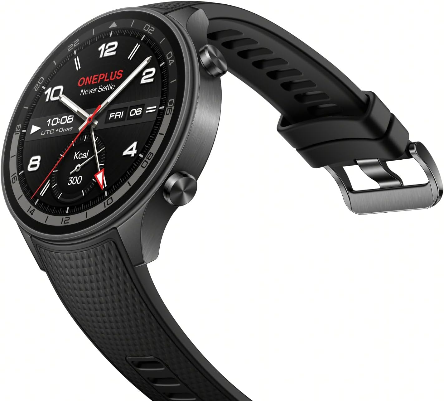 Oneplus Watch 2R with Wear OS 4 by Google,Snapdragon W5 Chipset,Upto 100Hrs Battery Life,1.43&rsquo;&rsquo; AMOLED Display,100+ Sports Mode,Dual Frequency GPS,5 ATM,IP68 & BT Calling [Gunmetal Gray] - Gunmetal Gray, With Offer image number 3