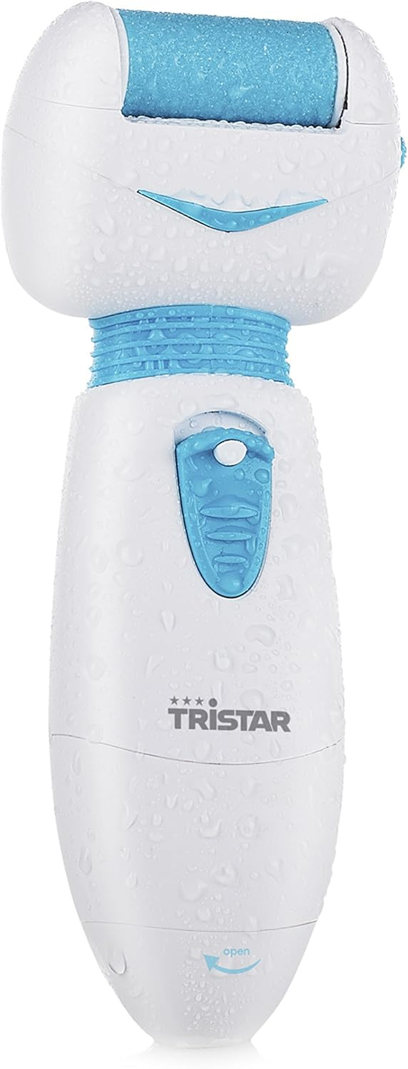 Tristar MP-2395 Electric (Battery) Wet & Dry Callus Remover, Includes 2 Rolls [Coarse and Fine] image number 1