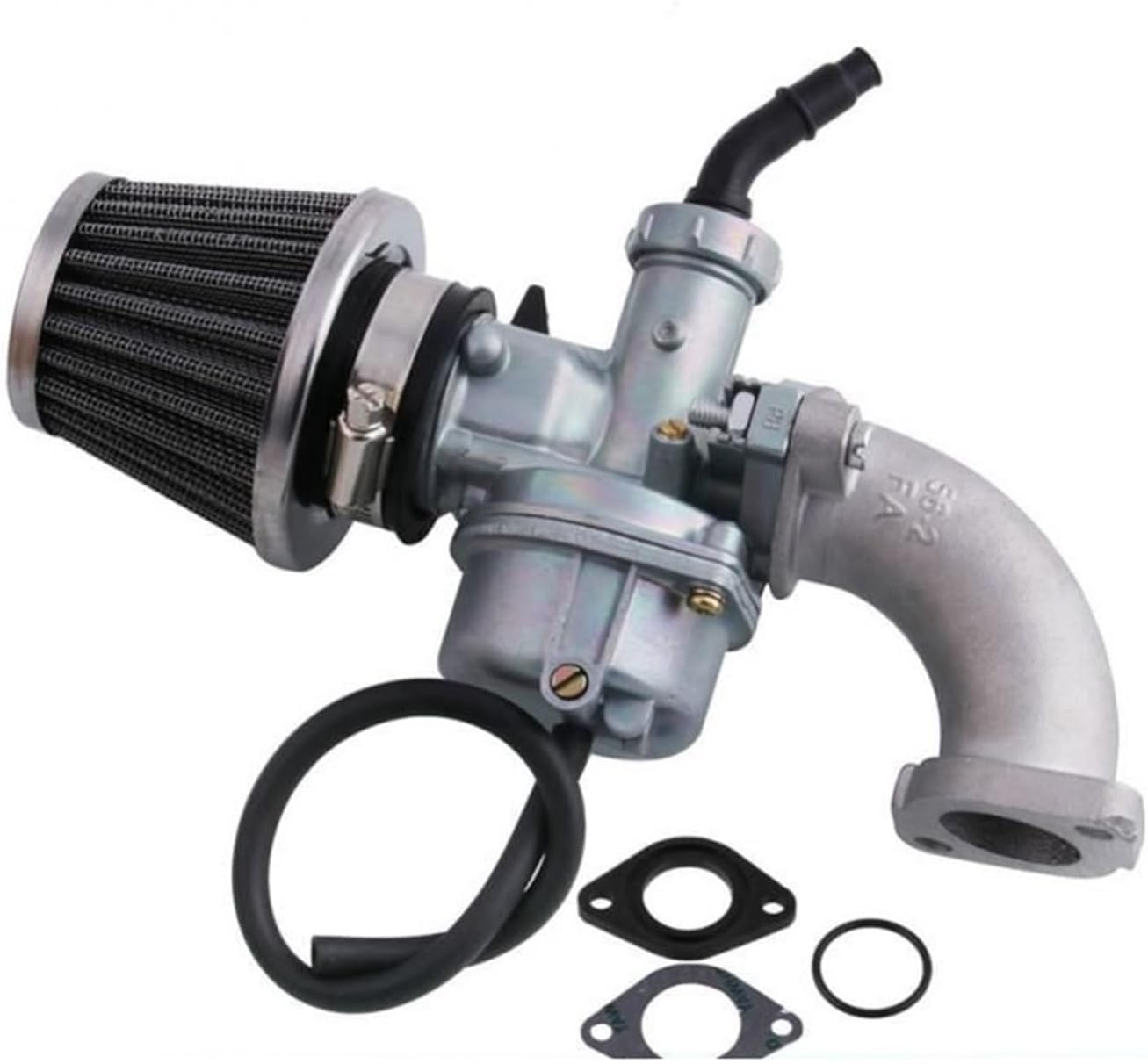 Motorcycle Carburetor 22Mm Compatible for Pit Dirt Trail Bike Go Kart ATV Quad 110Cc 125Cc Motorbike Motorcycle Carburetors Accessories image number 1