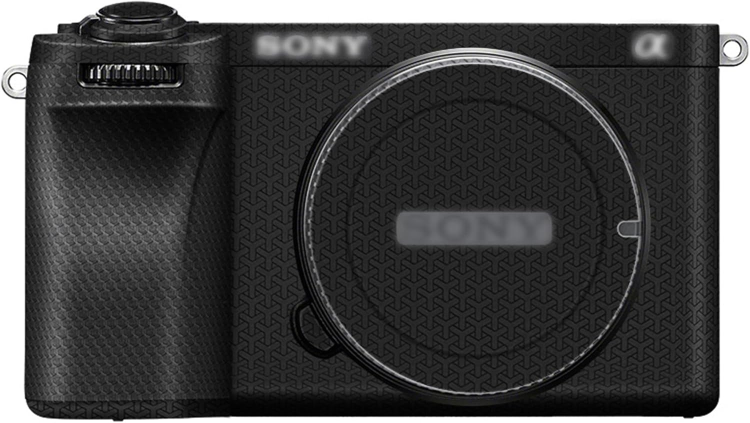 JJC Anti-Scratch Camera Body Skin Sticker Protector Cover Film for Sony A6700 Camera, 3M Skin Sticker/Woven Black - Carbon Fiber Black image number 6