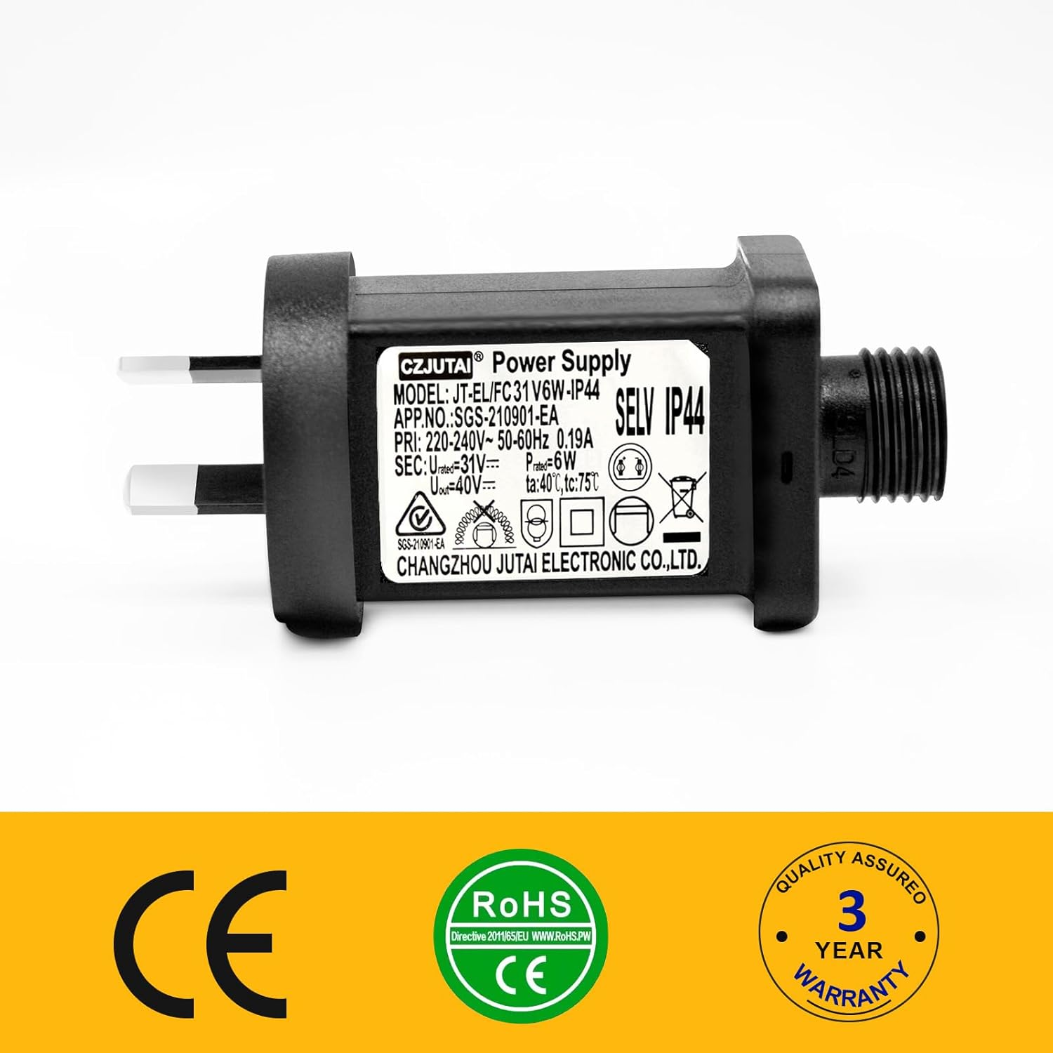Premieradapter Power Supply for CZJUTAI JT-EL/FC31V6W /3.6W-00 Christmas Lighting 29V 30V [C560]