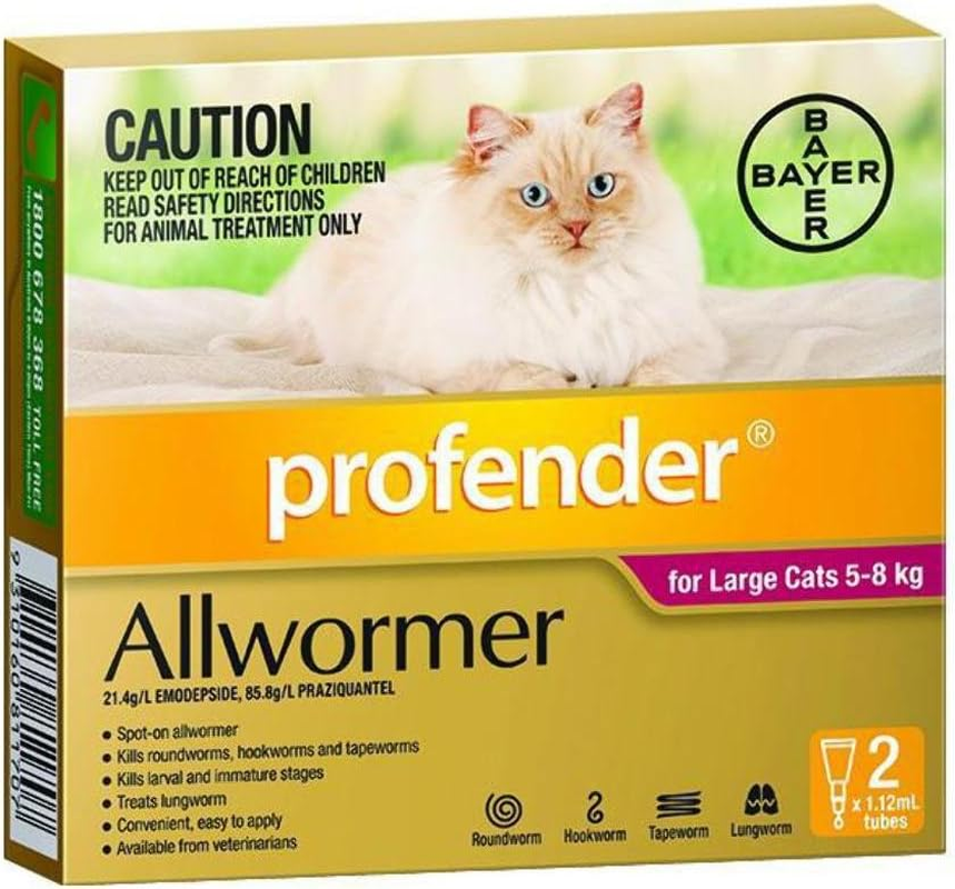 PROFENDER CAT 5-8KG 2'S (P5903)