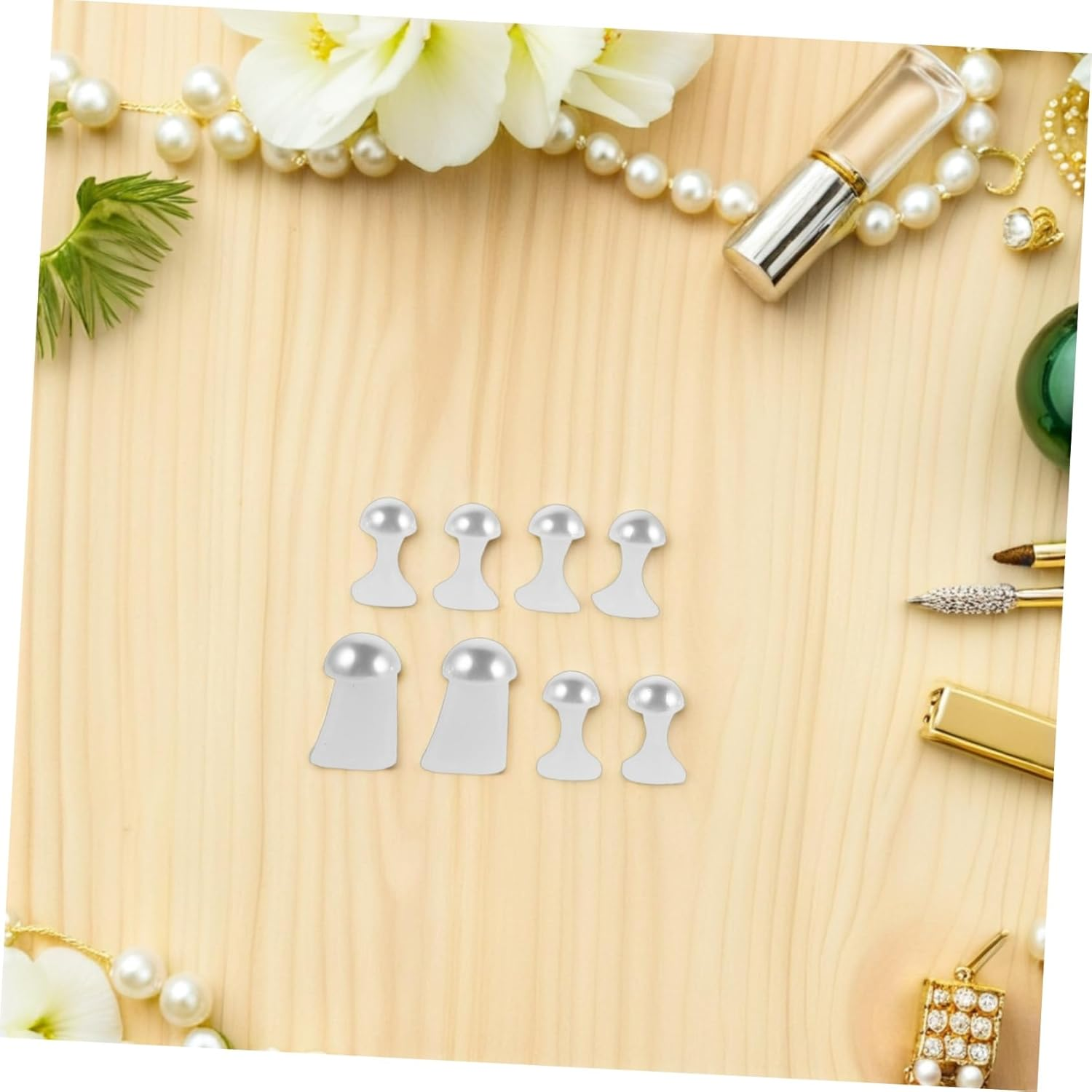 ARTSEWPLY 24Pcs Soft Silicone Toe Separators with Design for Pedicure Toe Dividers for Precise Nail Polish Application Comfortable Feet Nail Spacers for Home and Salon image number 2