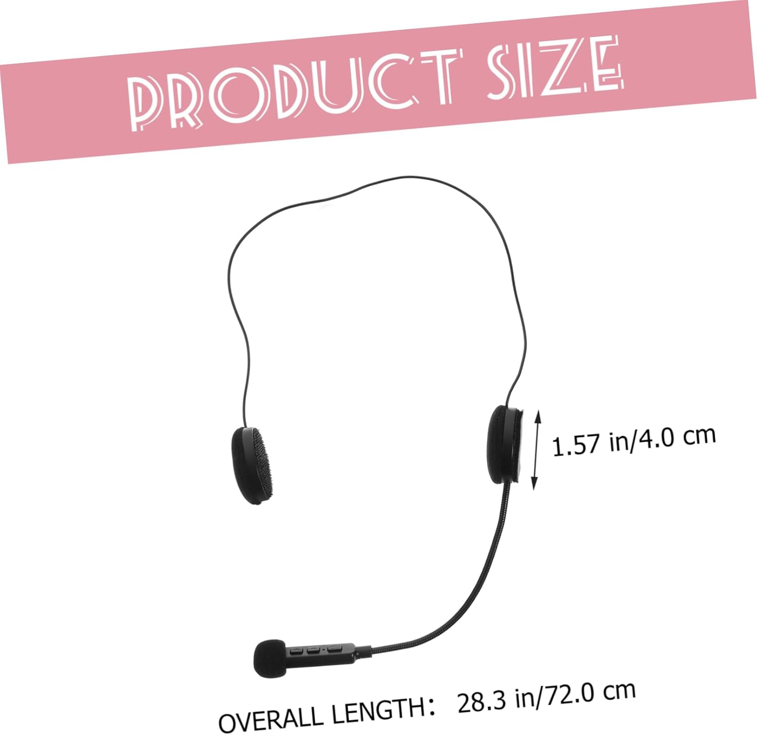 MERRYHAPY Motorcycle Helmet Headset In-Built Earphone Hands Wireless Communication Comfortable Fit Classic Design image number 6