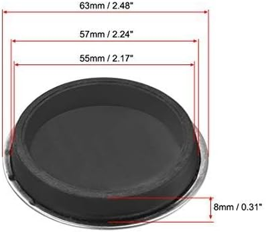 55-57Mm Rubber Basin Sink Plug with Ring for Bathtub, Kitchen, Bathroom image number 3