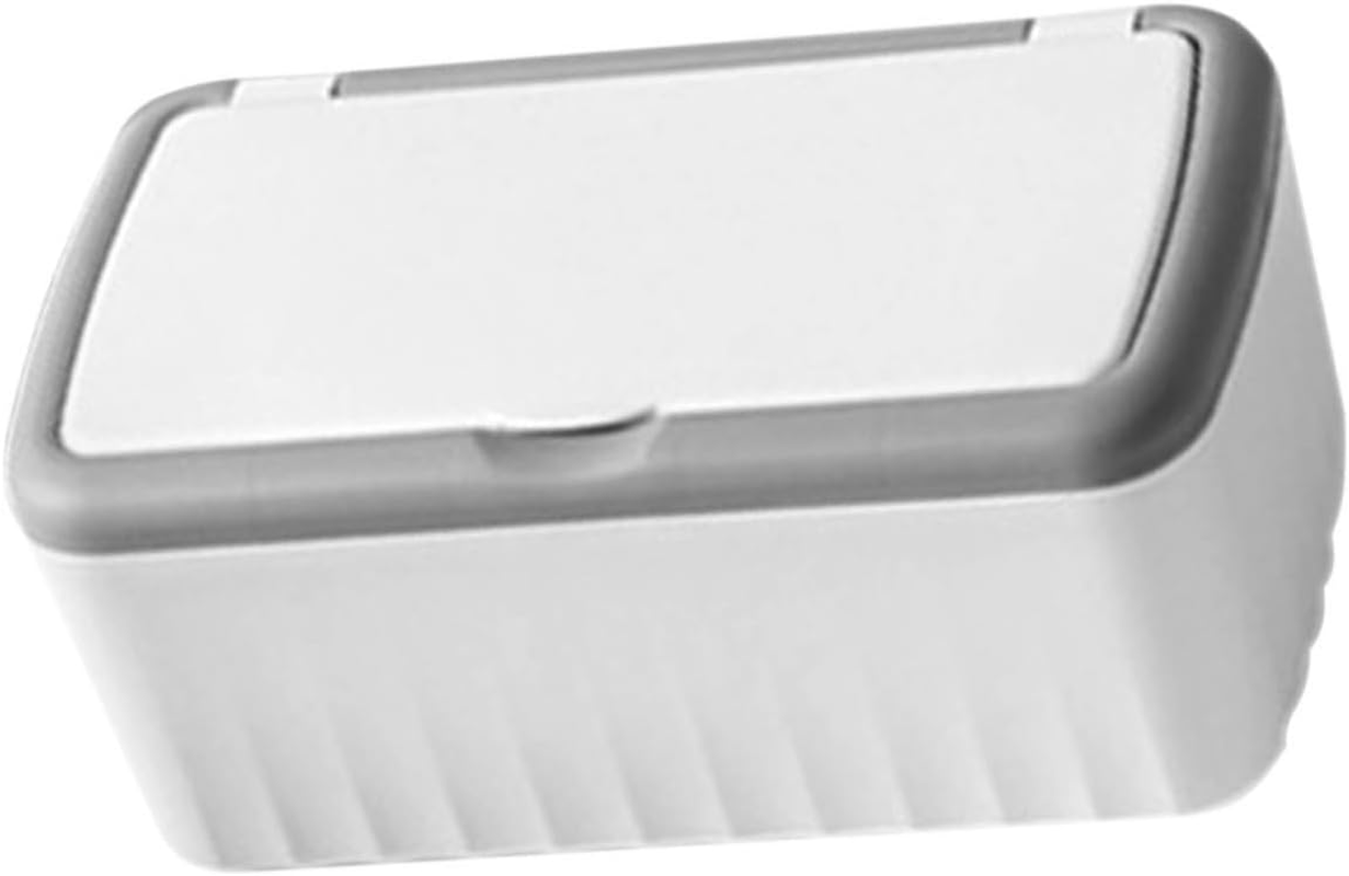 Sealed Wet Wipe Dispenser Large Capacity Rectangular Tissue Box Holder for Home Modern Design Quick Access Protective Seal for Bathroom Bedroom and Office Use