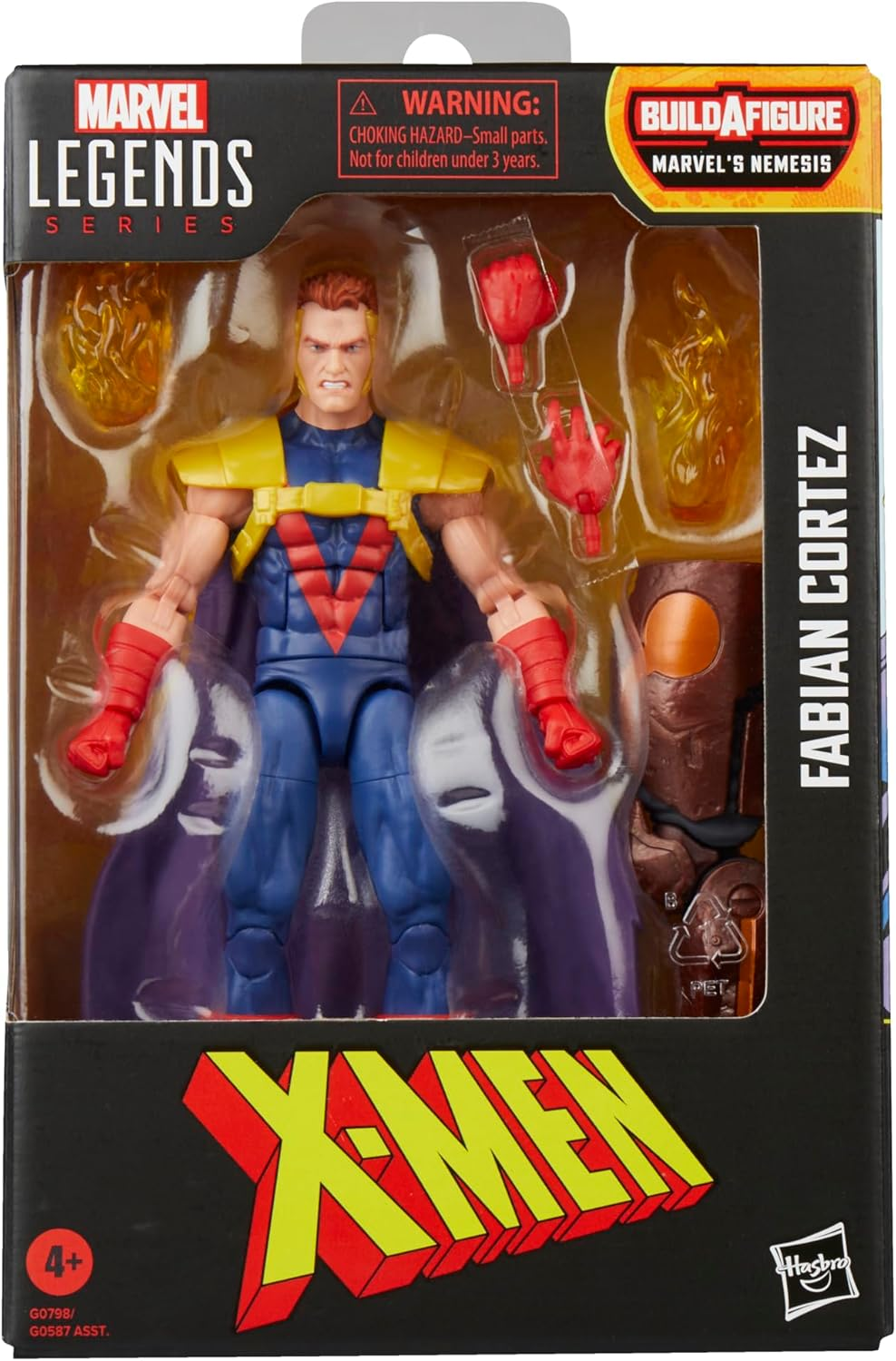 Marvel Legends Series Fabian Cortez, X-Men Comics Collectible 6-Inch Scale Action Figure image number 5