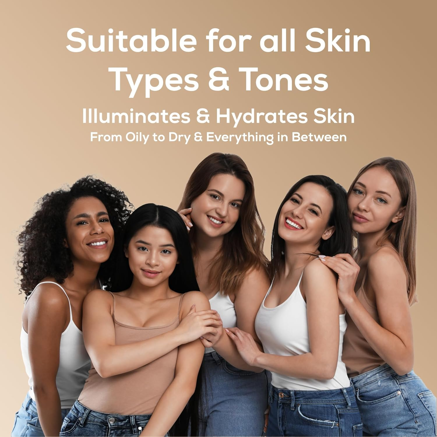 Veil Cosmetics Sunset Skin Liquid Foundation (2N) Makeup for All Skin Types | Vegan & Cruelty-Free | Oil Free | Paraben Free image number 1