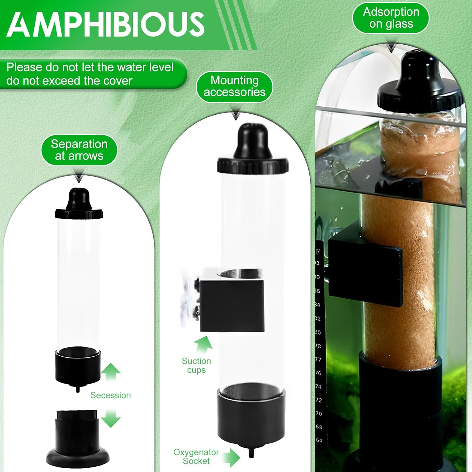 Brine Shrimp Hatchery Kits, Safe Reusable Brine Shrimp Eggs Incubator Set, Brine Shrimp Eggs Hatchery Kit, DIY Aquarium Fish Tank Hatch Tool for Fish Food image number 6