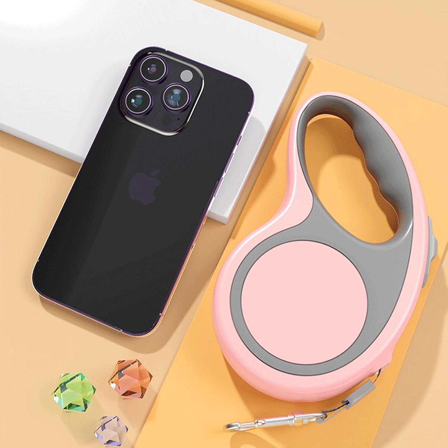 Retractable Dog Leash, Retractable Leads, Dog Retractable Leads, Dog Walking Leash Small and Medium-Sized Dog Portable Pet Supplies Mini Portable image number 4