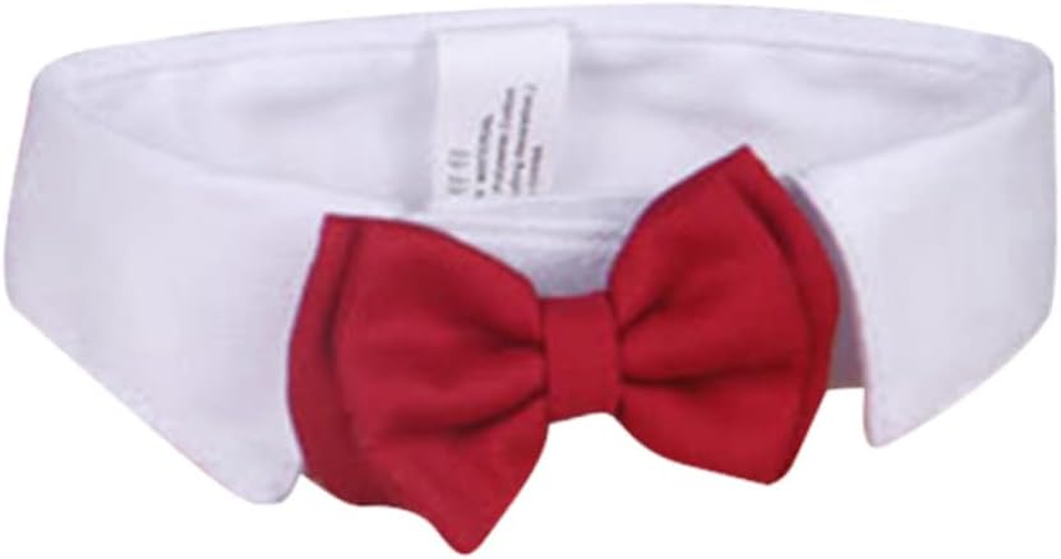 Ipetboom Pet Bowknot Collar Cat Cotton Tie for Daily Party Red Bow Tie Pet Supplies for Cat Accessories