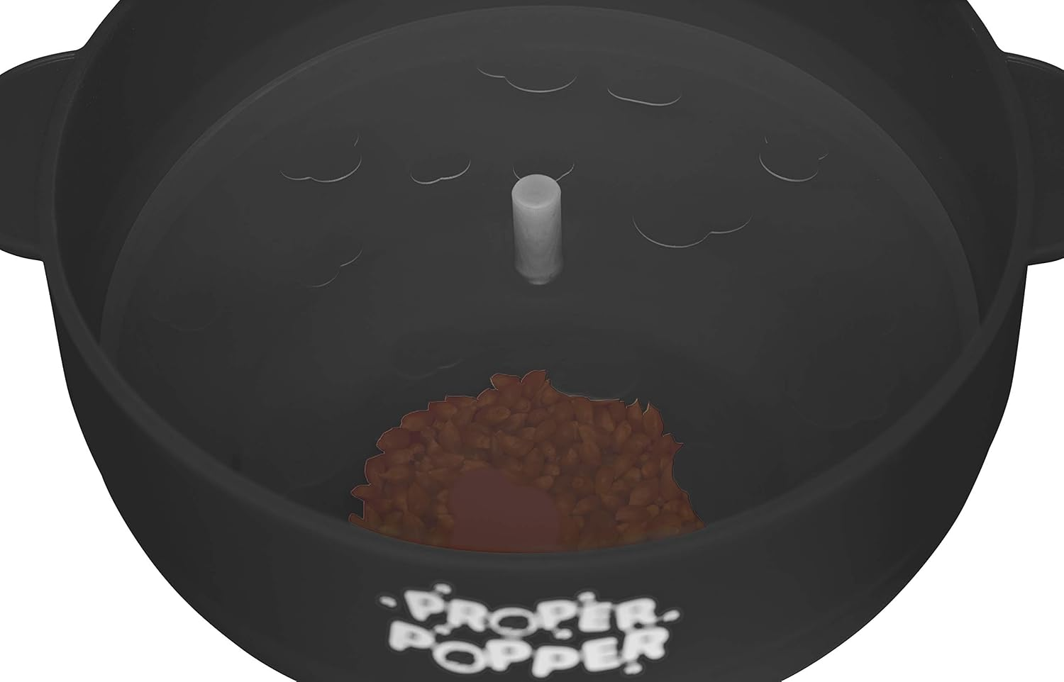 The Original Proper Popper Microwave Popcorn Popper, Silicone Popcorn Maker, Collapsible Bowl BPA Free & Dishwasher Safe - (Black) - Green image number 6