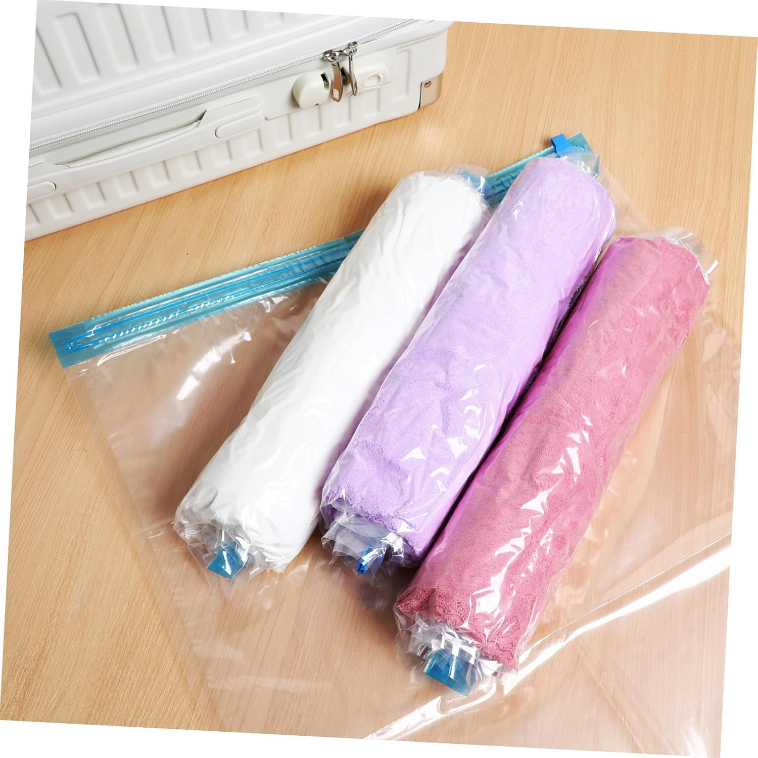 ABOOFAN 12Pcs Compression Bags Vacuum Travel Bags up Compression for Travel Essentials image number 3