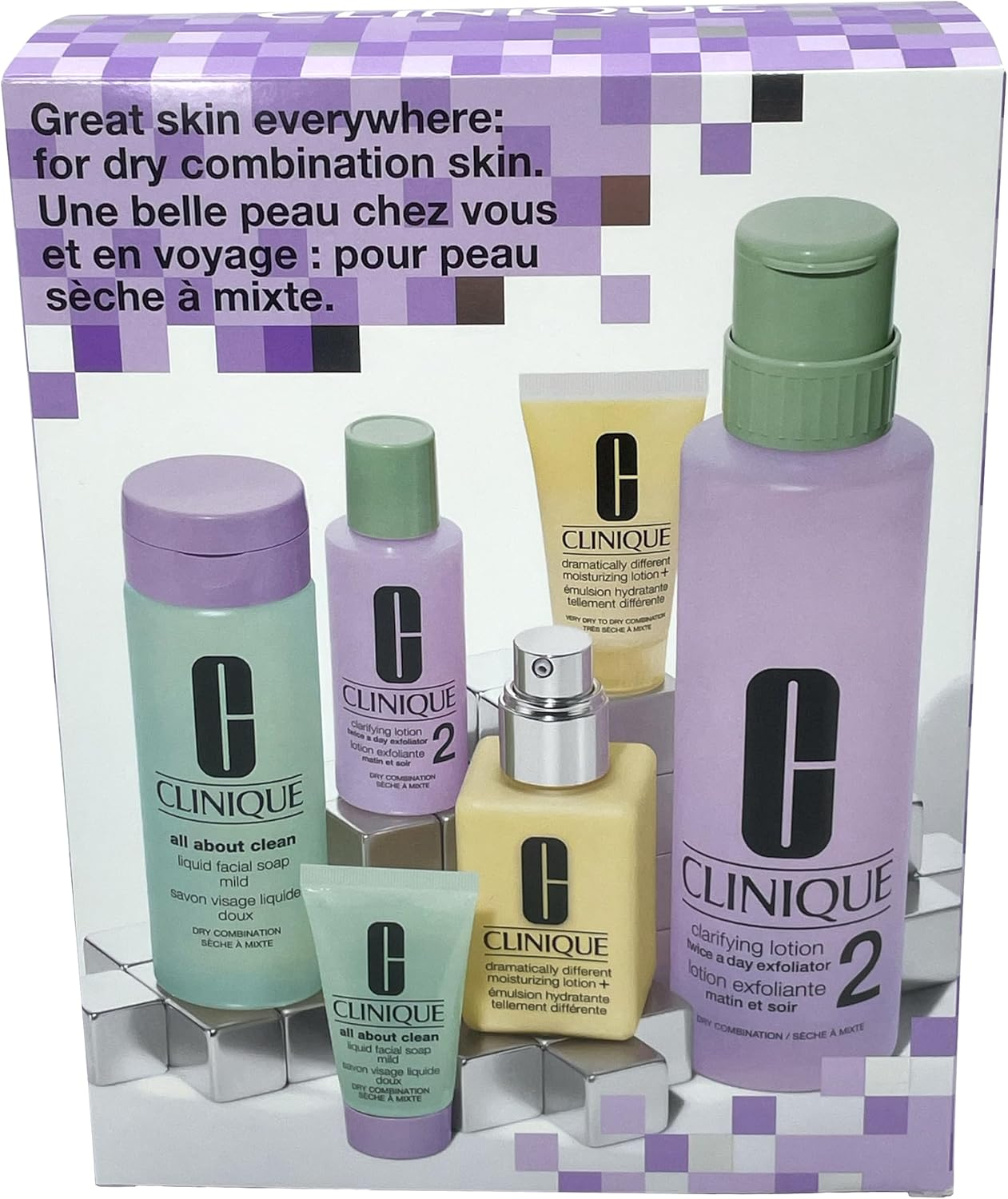Clinique Great Skin Everywhere: for Dry Combination Skin Set