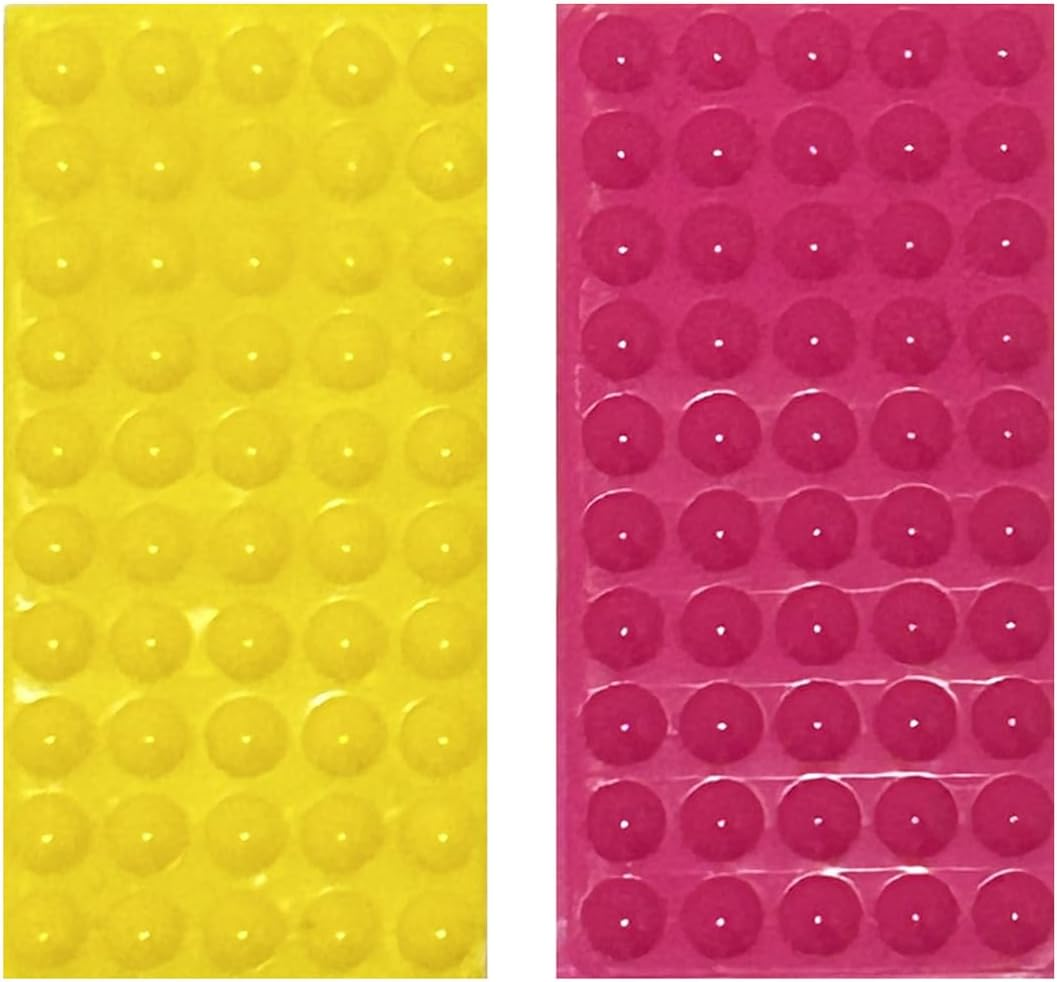 100Pcs Bump Dots for Blind People Low Vision, Braille Bump Dots Stickers for Visually Impaired Low Vision Elderly, Braille Stickers/Low Vision Blind Aids Gadgets image number 2