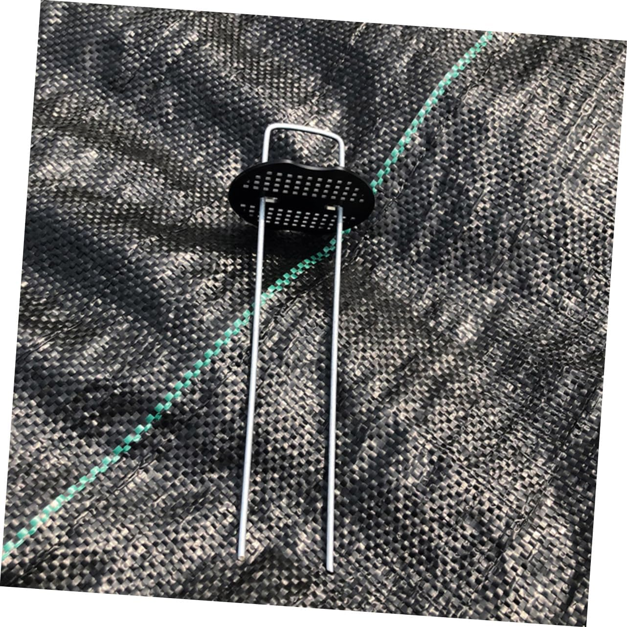 100Pcs Weed Mat for Garden Gasket Material Pad Garden Pad Landscape Accessories image number 1