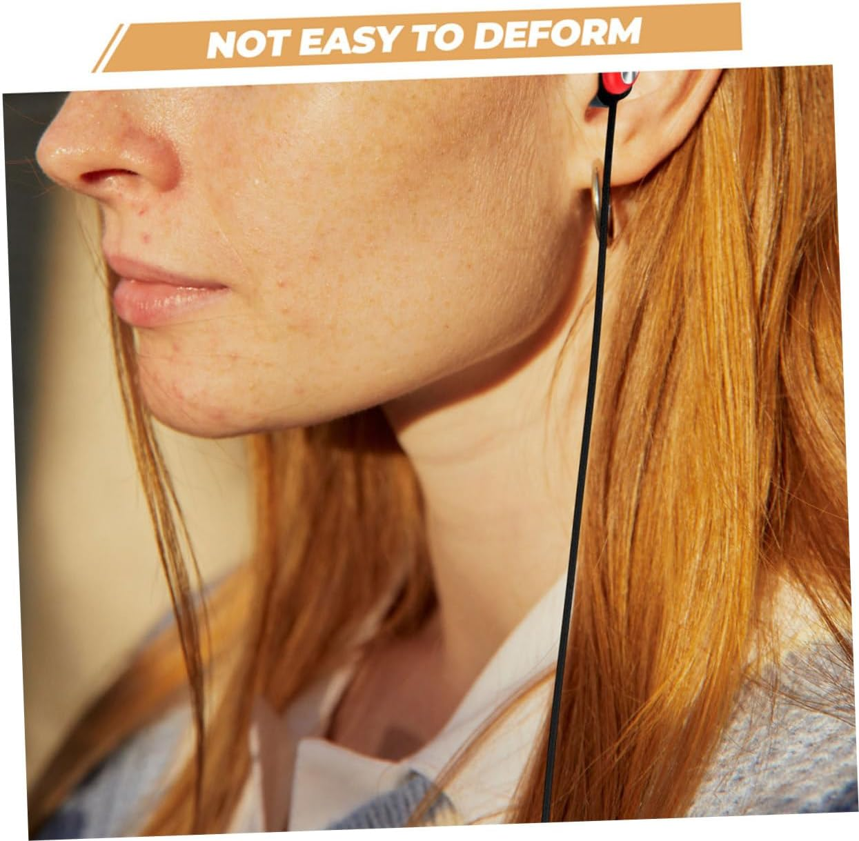 Operitacx Earbud Replacement Lanyard Cord for Ear Plugs Universal Silicone Detachable Strap Lightweight Black Suitable for Travel and Daily Use image number 6