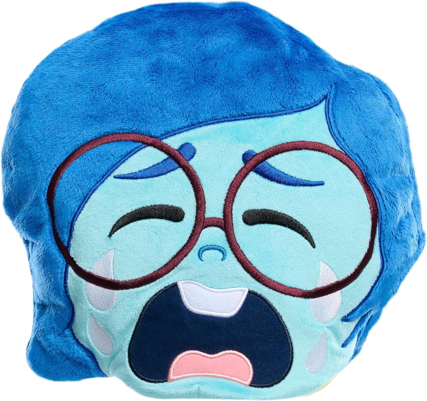 Inside Out 2 Flip-A-Mood Reversible Plush Joy/Sad, Kids Toys for Ages 3 up by Just Play image number 3