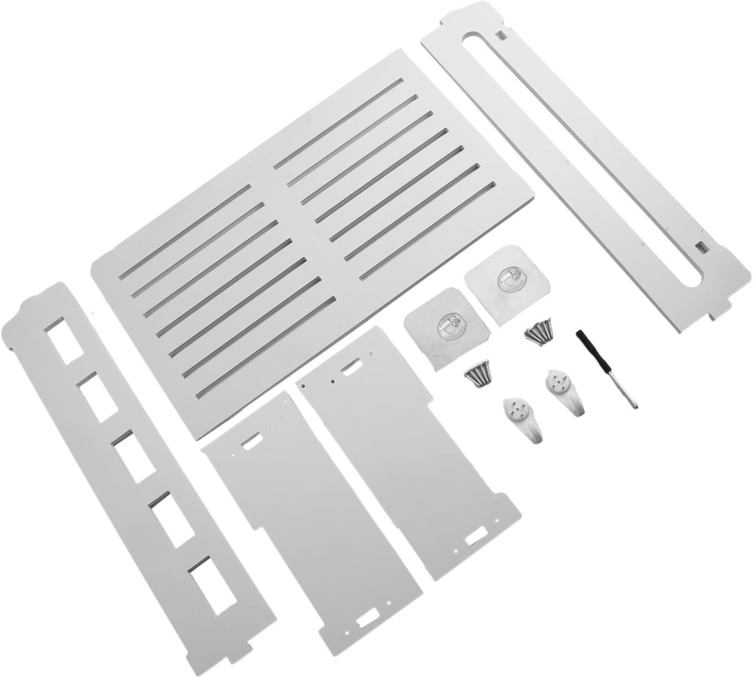 SPORTARC Wifi Storage Box Wall Mounted Wireless Router Rack for Home and Office image number 4